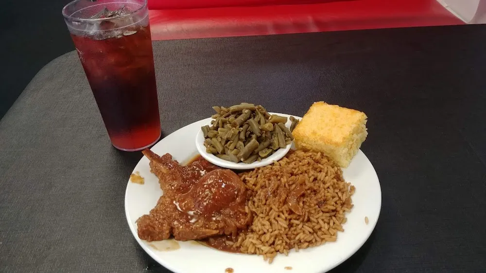 Smothered Pork Chop Lunch Special